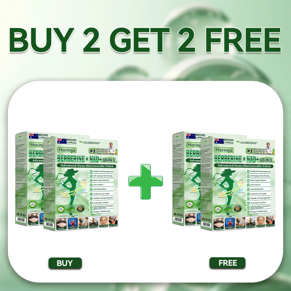 𝑶𝒇𝒇𝒊𝒄𝒊𝒂𝒍 𝑺𝒕𝒐𝒓𝒆 | 🔥 Only 10 boxes left! Enjoy 30% off! GLORENDA® Moringa·Berberine × NAD+ 10-in-1 Patch is doctor-tested, safe, and