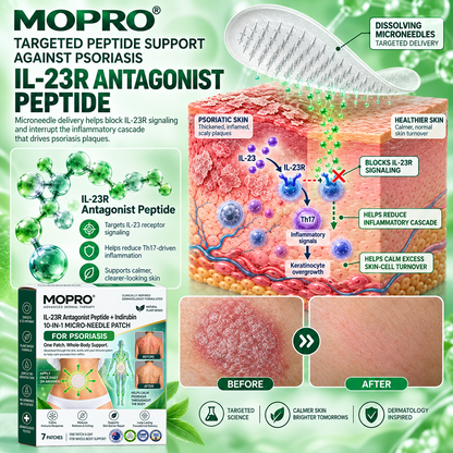 🔥 Only 10 left! Get 30% OFF your second purchase! MOPRO® helps reduce visible scaling, redness, dryness & itching while supporting psoriasis-prone skin. Limited stock — don’t miss out! 💚