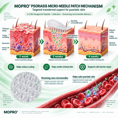🔥 Only 10 left! Get 30% OFF your second purchase! MOPRO® helps reduce visible scaling, redness, dryness & itching while supporting psoriasis-prone skin. Limited stock — don’t miss out! 💚
